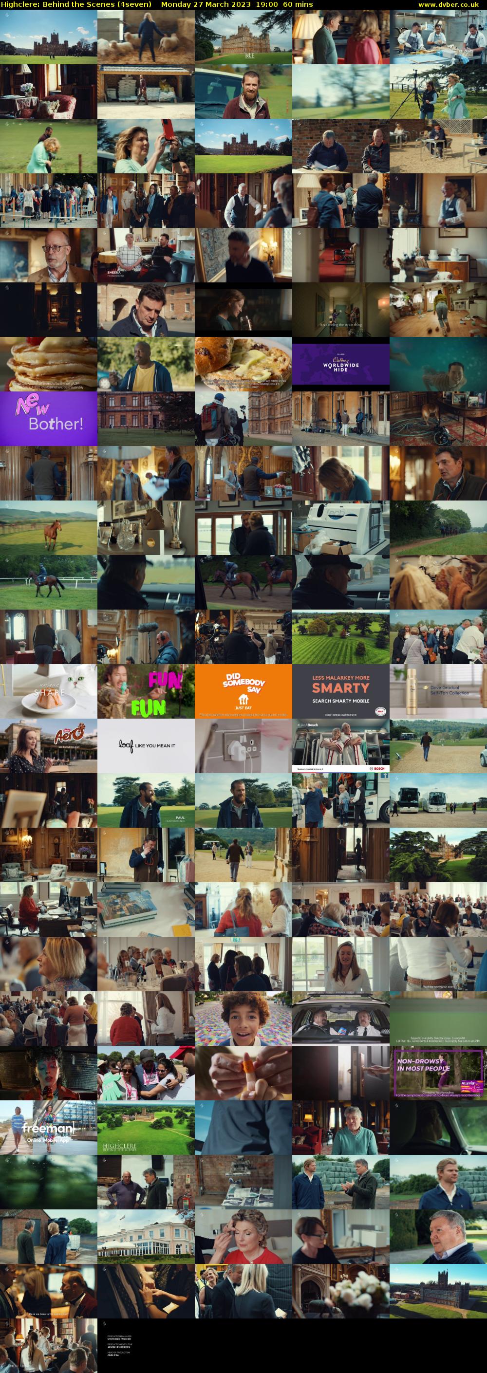 Highclere: Behind the Scenes (4seven) Monday 27 March 2023 19:00 - 20:00