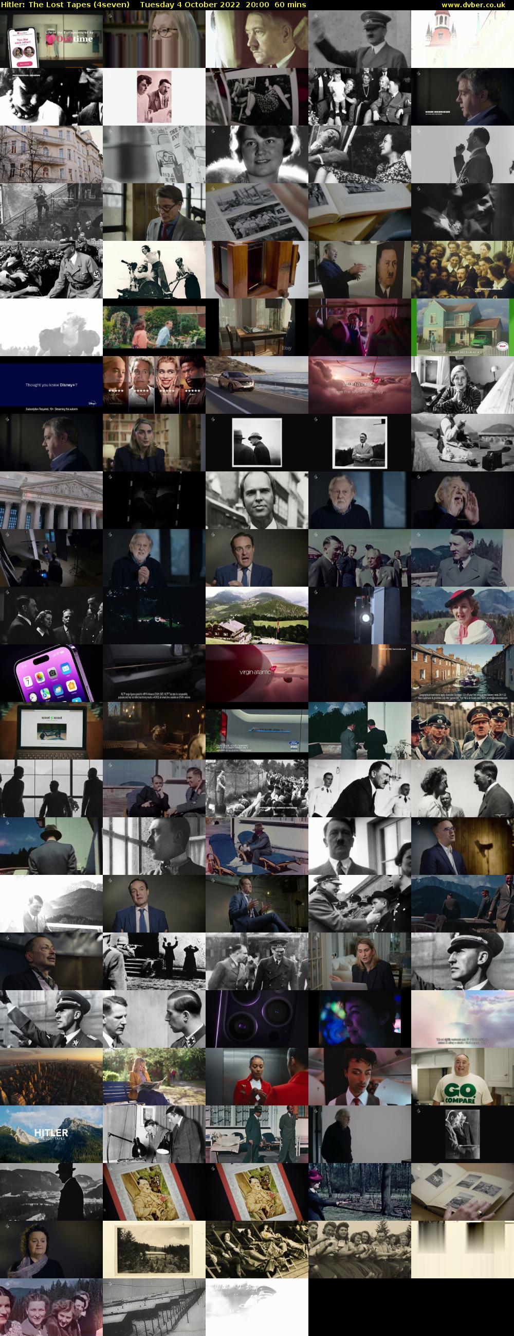 Hitler: The Lost Tapes (4seven) Tuesday 4 October 2022 20:00 - 21:00