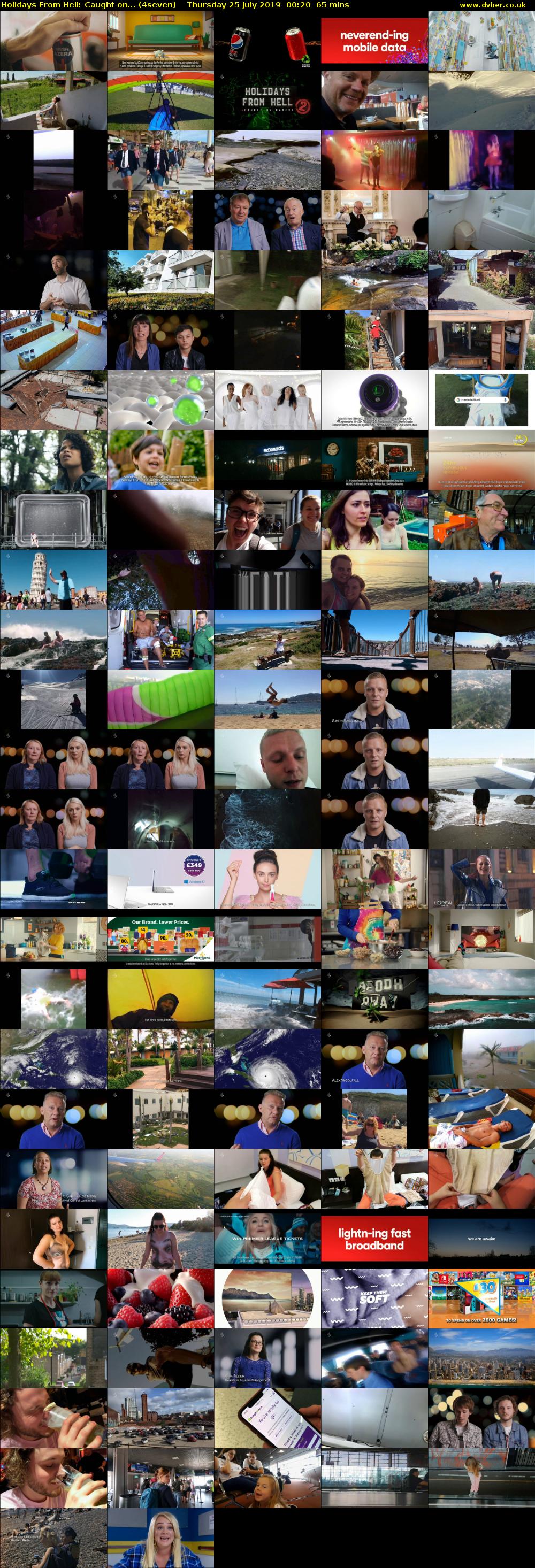 Holidays from Hell: Caught on... (4seven) Thursday 25 July 2019 00:20 - 01:25