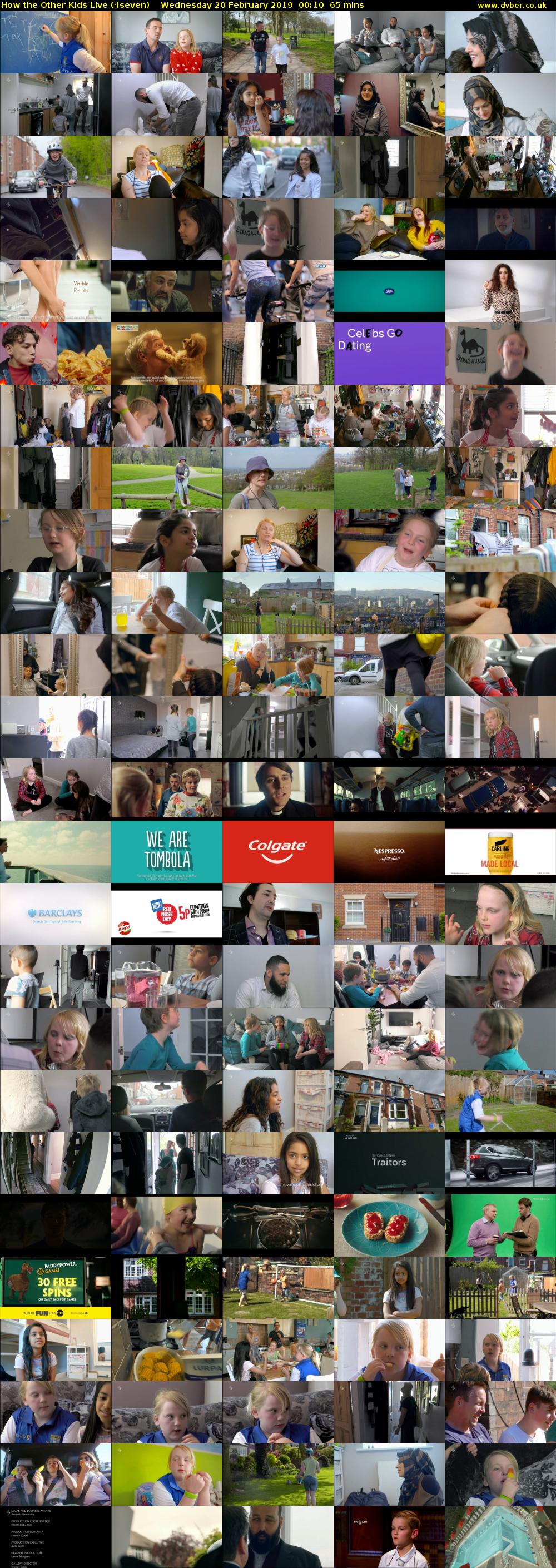 How the Other Kids Live (4seven) Wednesday 20 February 2019 00:10 - 01:15