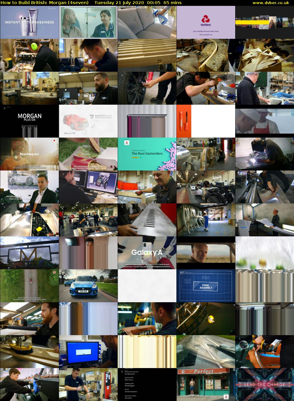 How to Build British: Morgan (4seven) Tuesday 21 July 2020 00:05 - 01:10