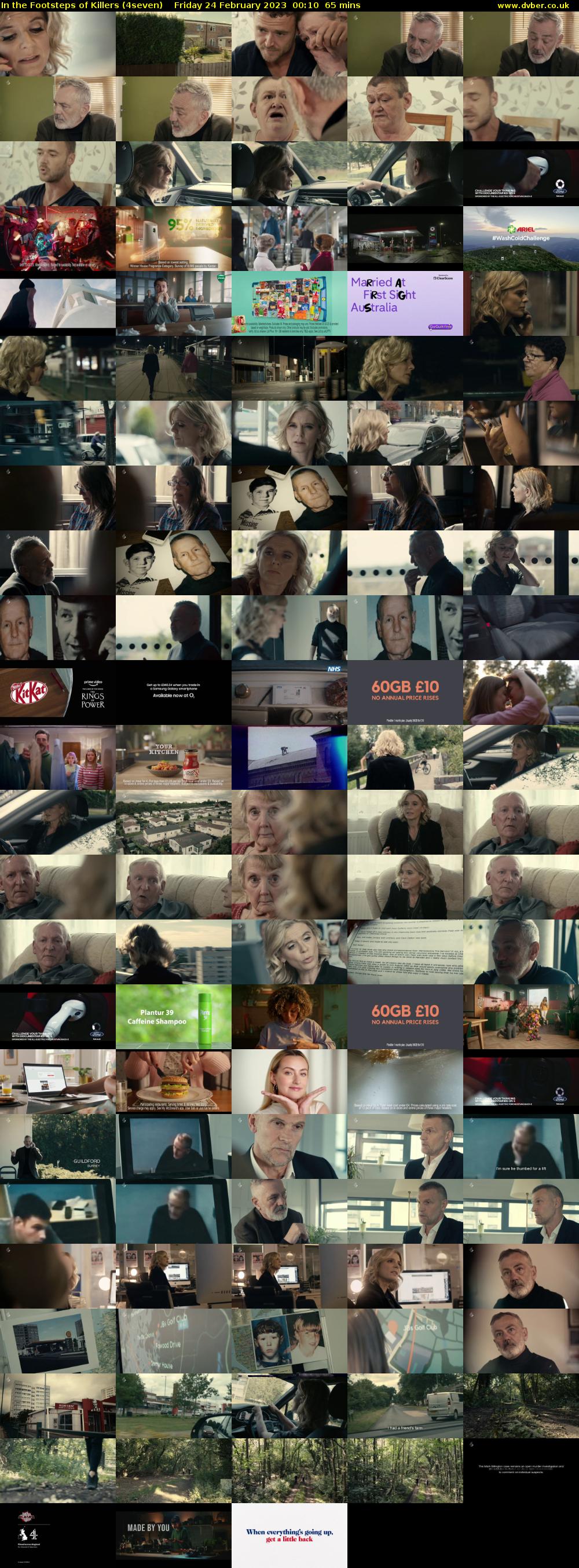 In the Footsteps of Killers (4seven) Friday 24 February 2023 00:10 - 01:15