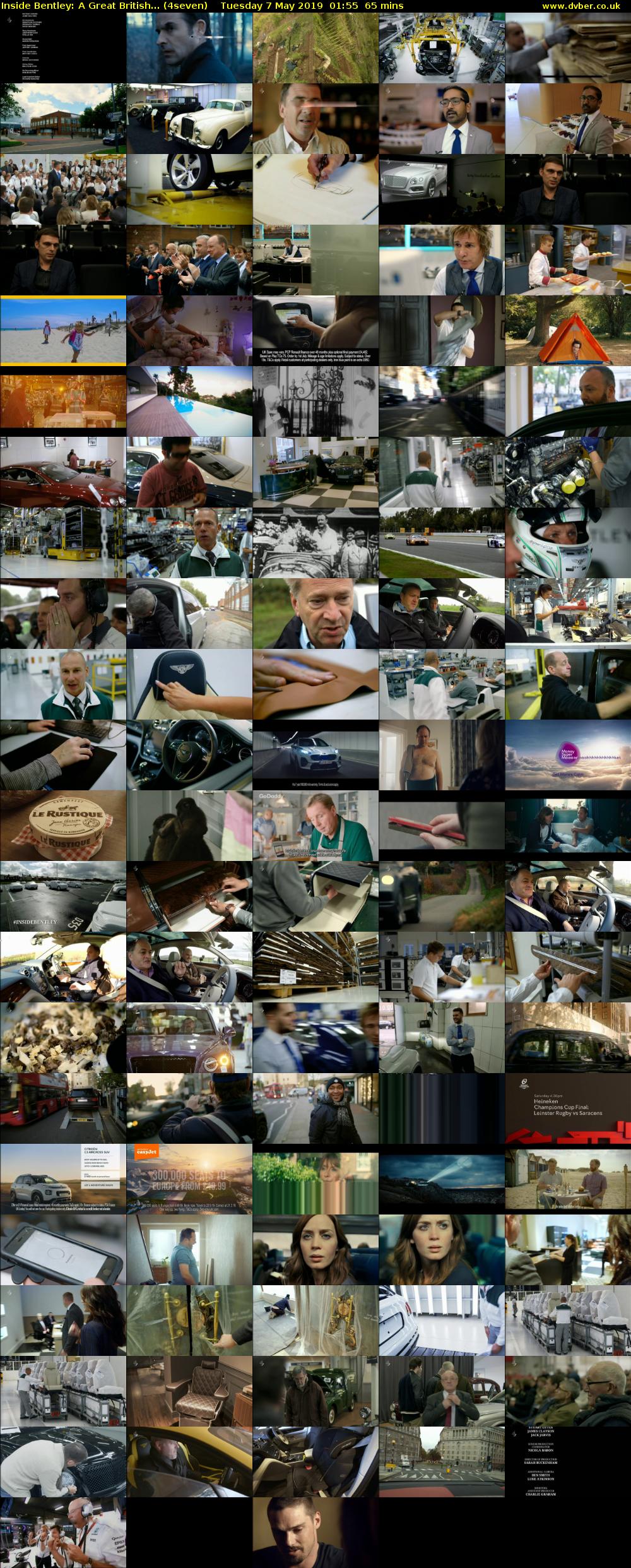 Inside Bentley: A Great British... (4seven) Tuesday 7 May 2019 01:55 - 03:00