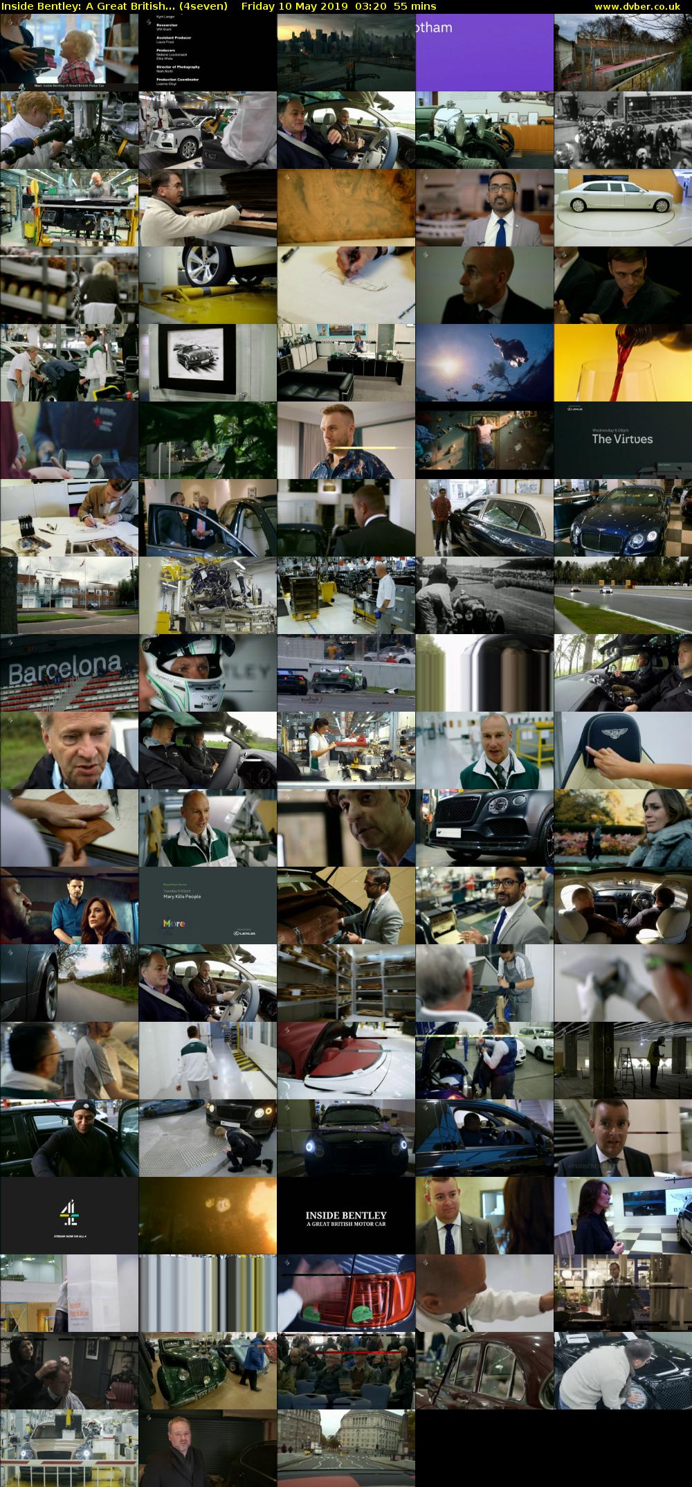 Inside Bentley: A Great British... (4seven) Friday 10 May 2019 03:20 - 04:15