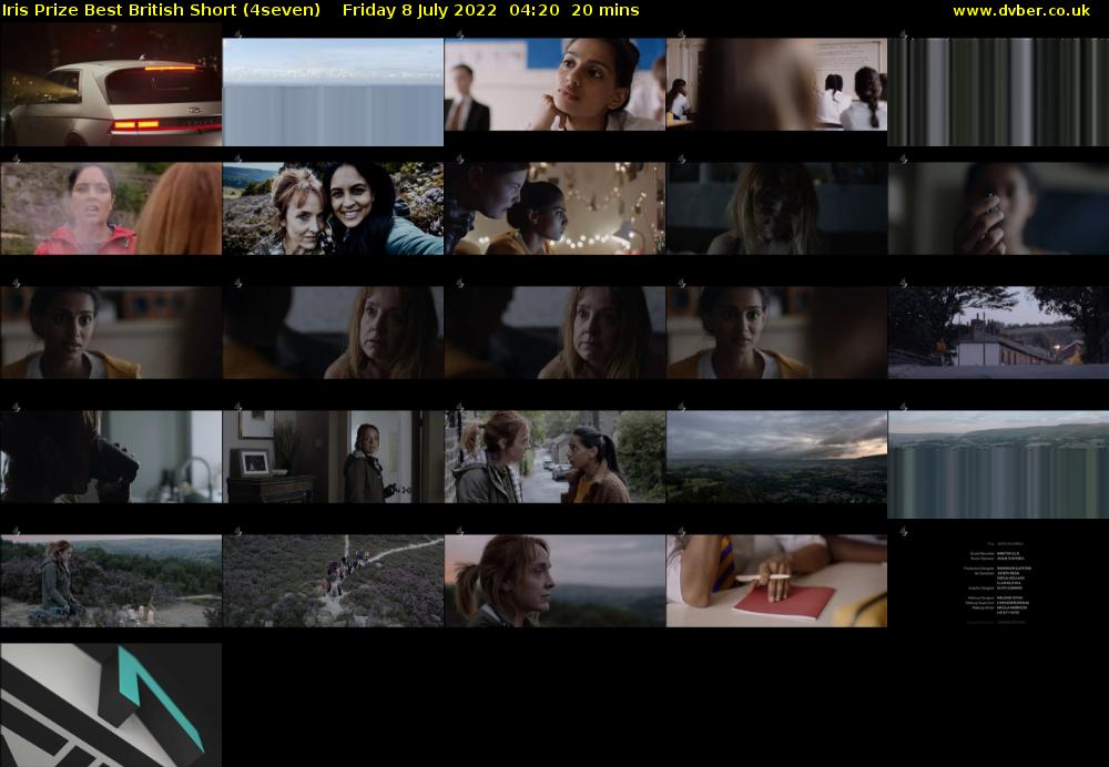 Iris Prize Best British Short (4seven) Friday 8 July 2022 04:20 - 04:40