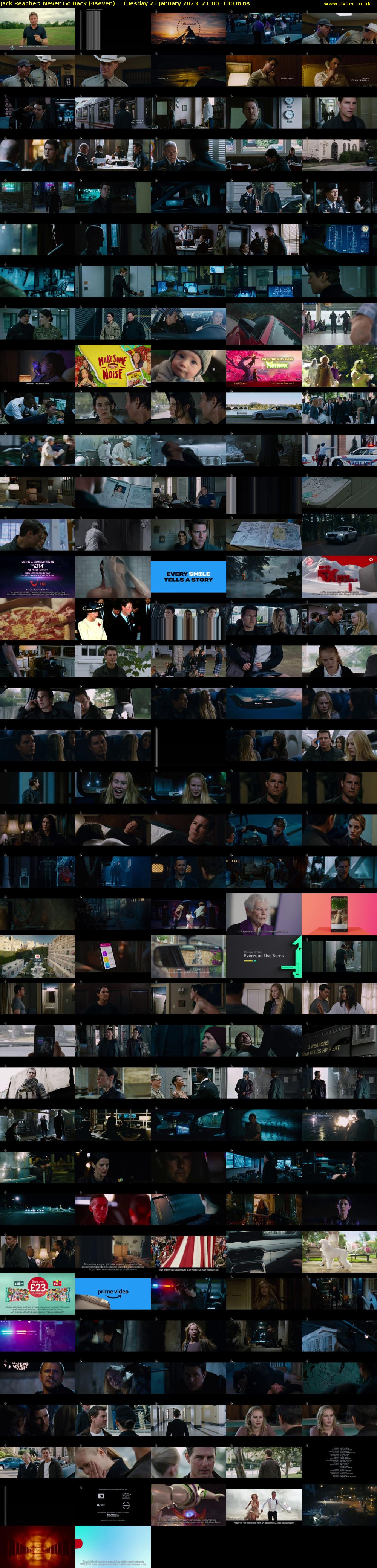 Jack Reacher: Never Go Back (4seven) Tuesday 24 January 2023 21:00 - 23:20