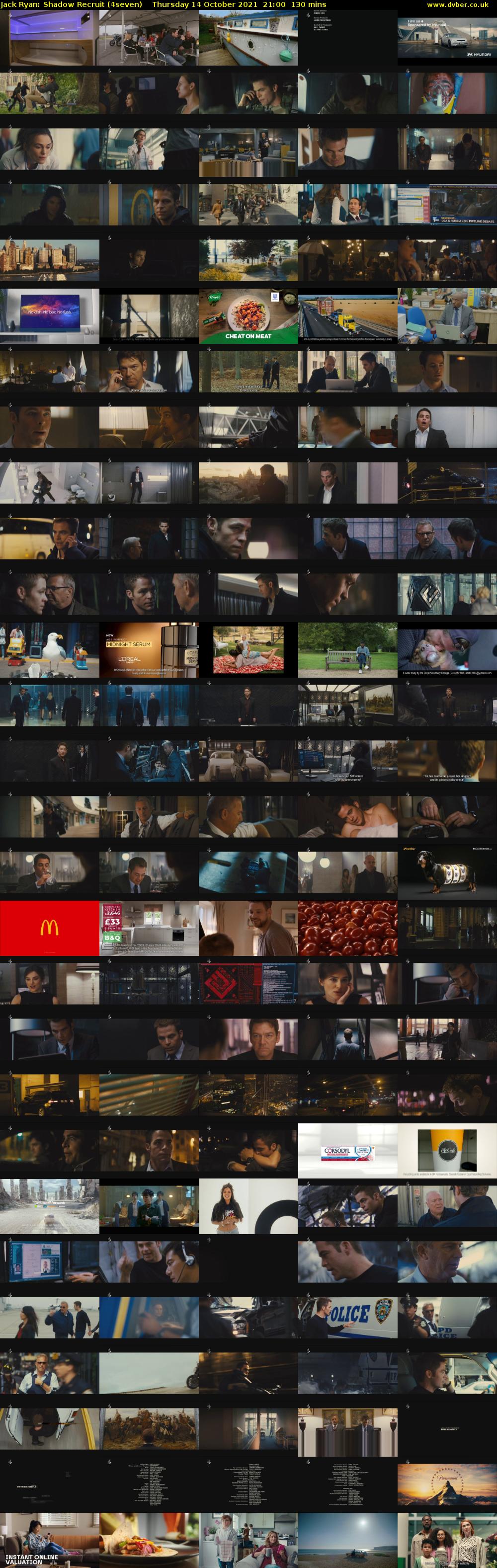 Jack Ryan: Shadow Recruit (4seven) Thursday 14 October 2021 21:00 - 23:10