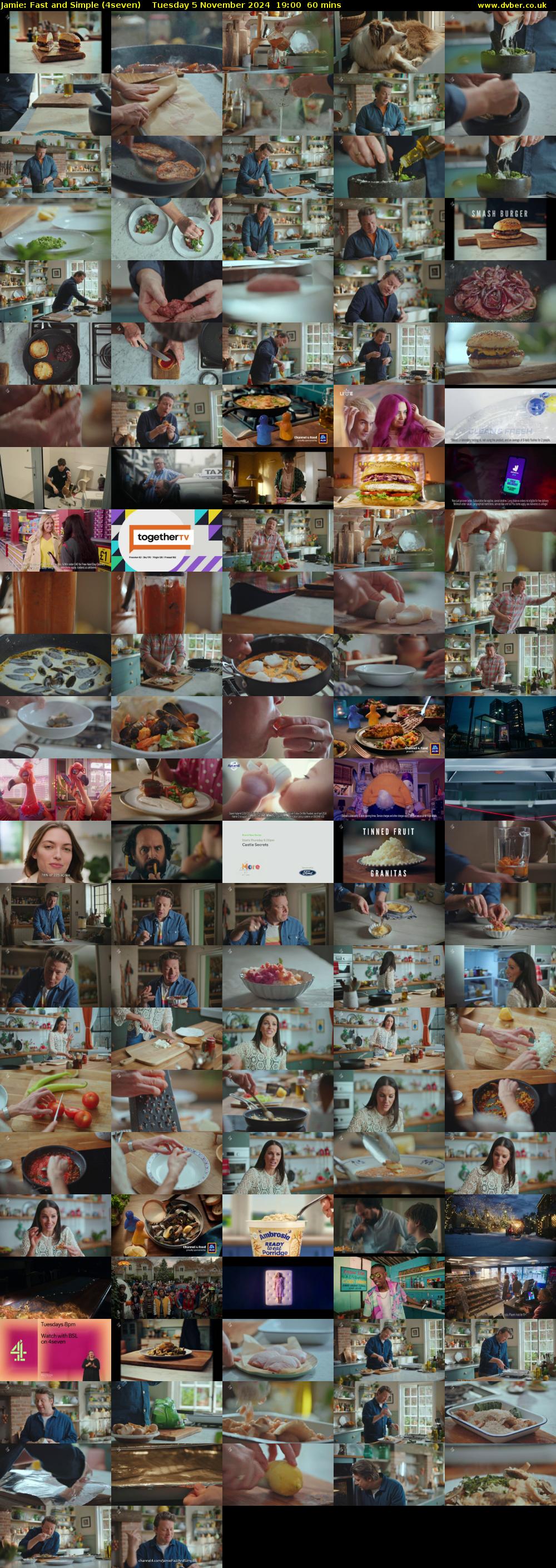 Jamie: Fast and Simple (4seven) Tuesday 5 November 2024 19:00 - 20:00