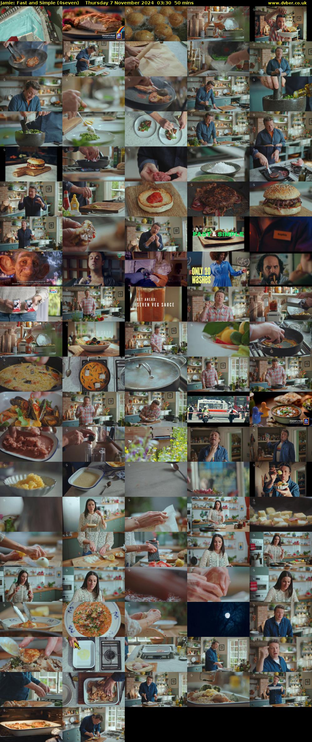 Jamie: Fast and Simple (4seven) Thursday 7 November 2024 03:30 - 04:20