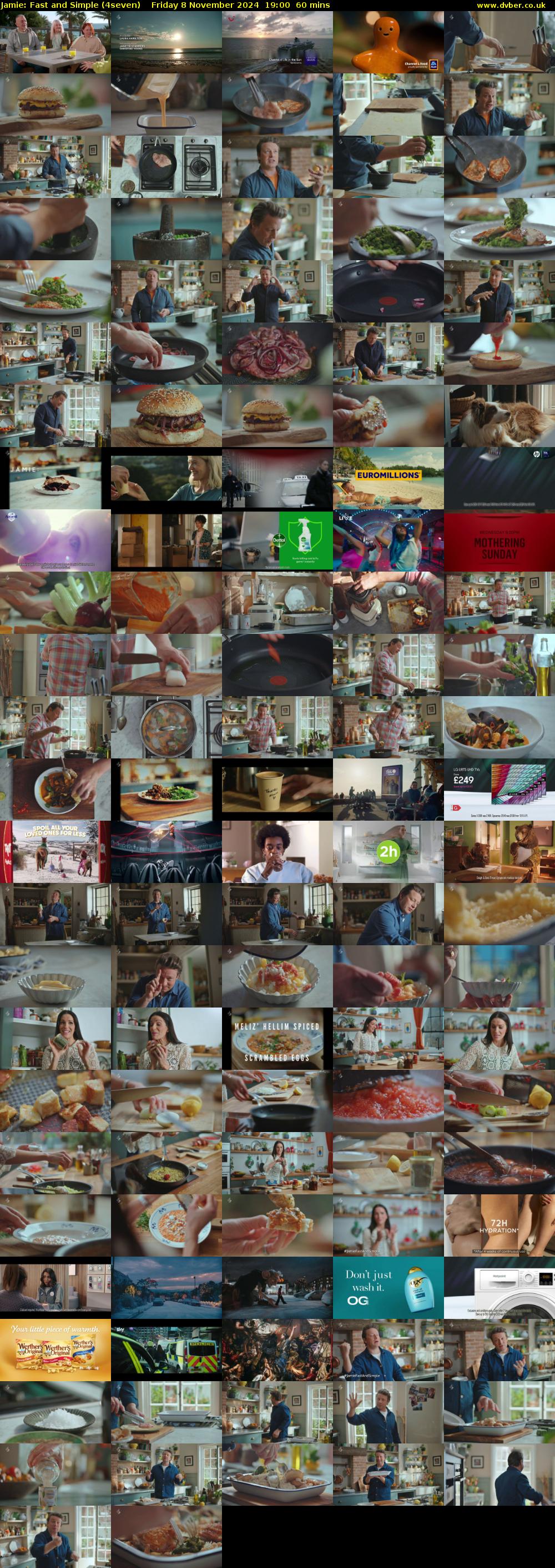 Jamie: Fast and Simple (4seven) Friday 8 November 2024 19:00 - 20:00