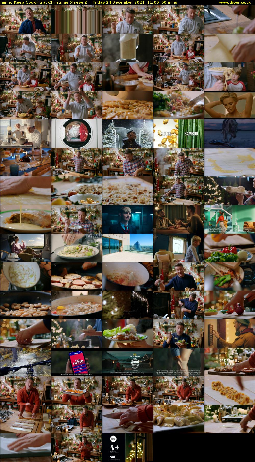 Jamie: Keep Cooking at Christmas (4seven) Friday 24 December 2021 11:00 - 12:00