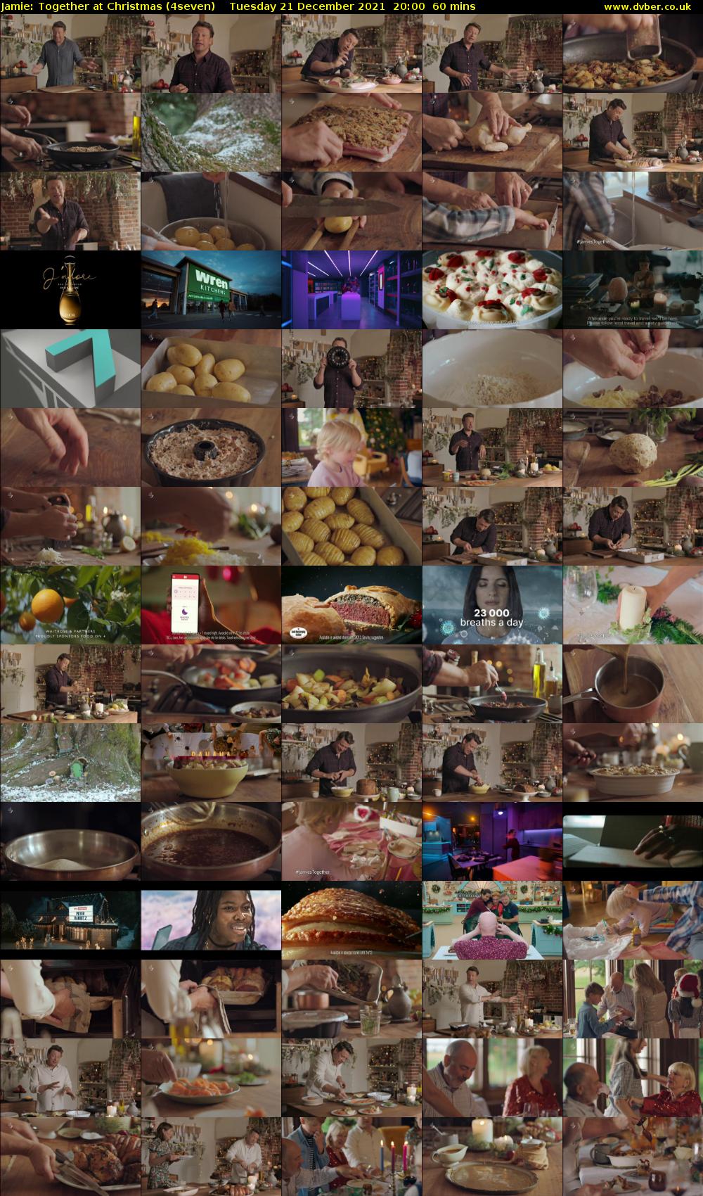 Jamie: Together at Christmas (4seven) Tuesday 21 December 2021 20:00 - 21:00