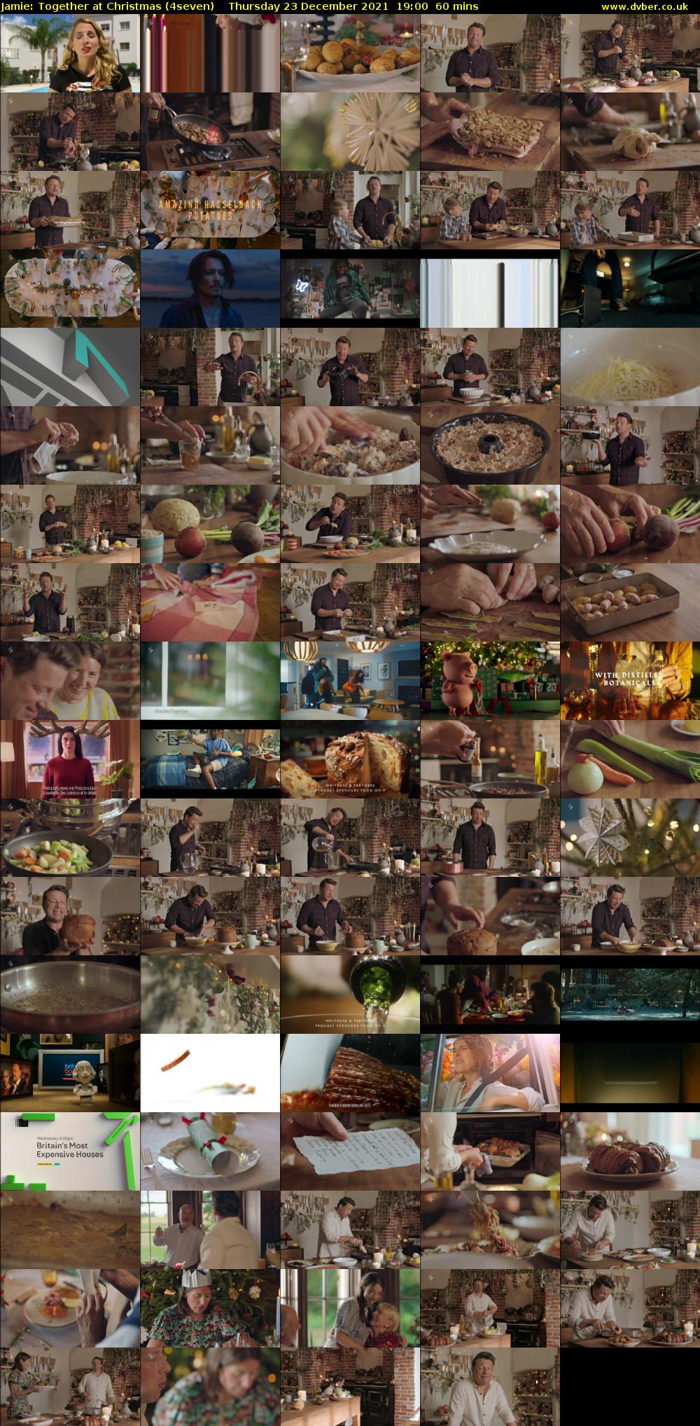 Jamie: Together at Christmas (4seven) Thursday 23 December 2021 19:00 - 20:00