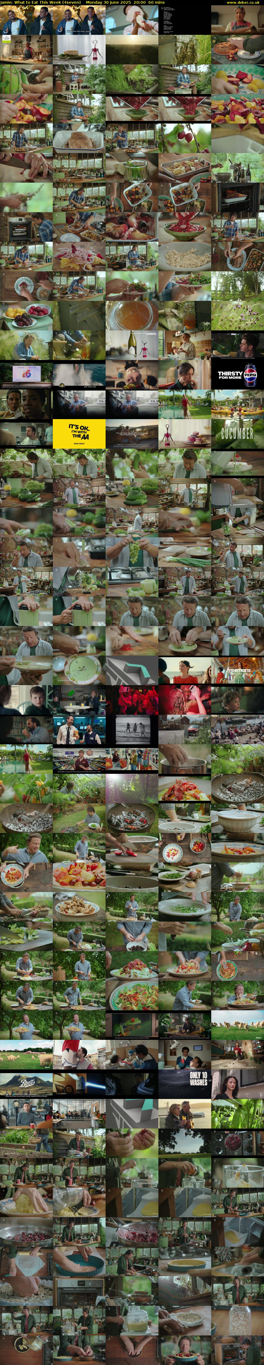 Jamie: What to Eat This Week (4seven) Monday 30 June 2025 20:00 - 21:00
