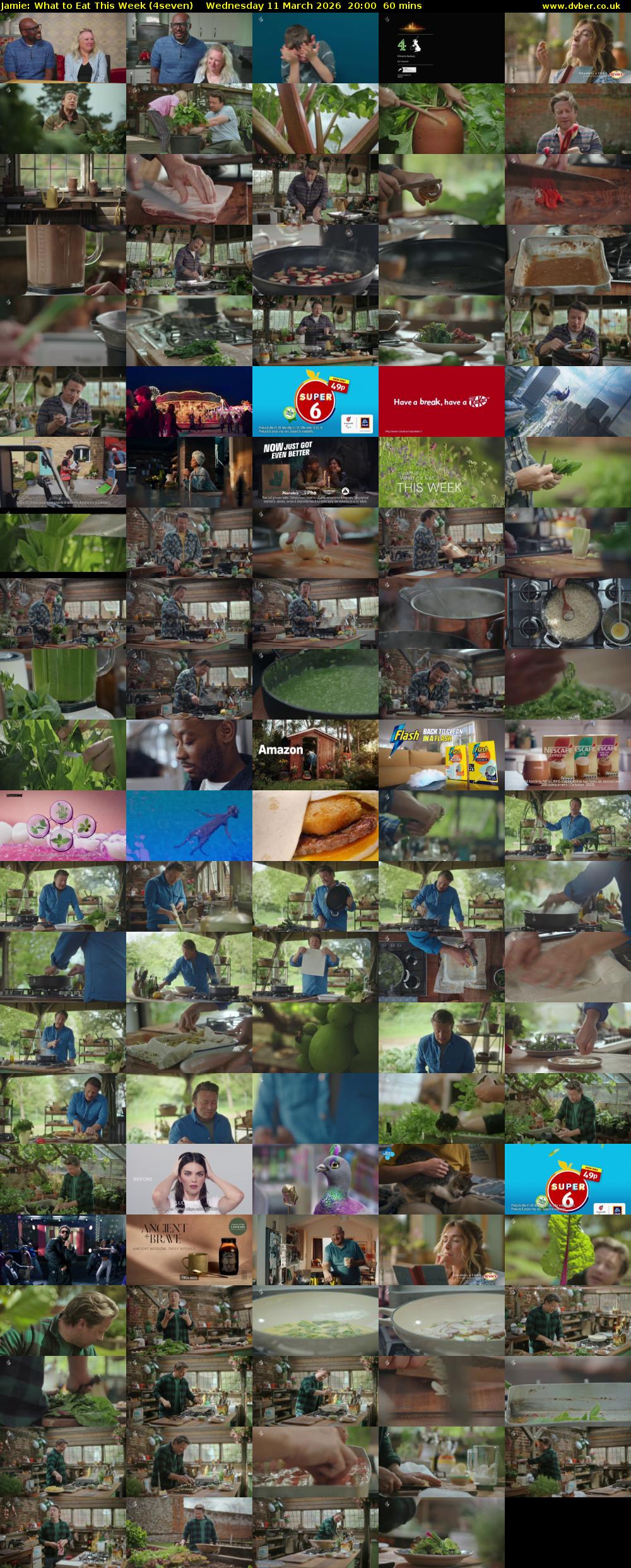 Jamie: What to Eat This Week (4seven) Wednesday 11 March 2026 20:00 - 21:00