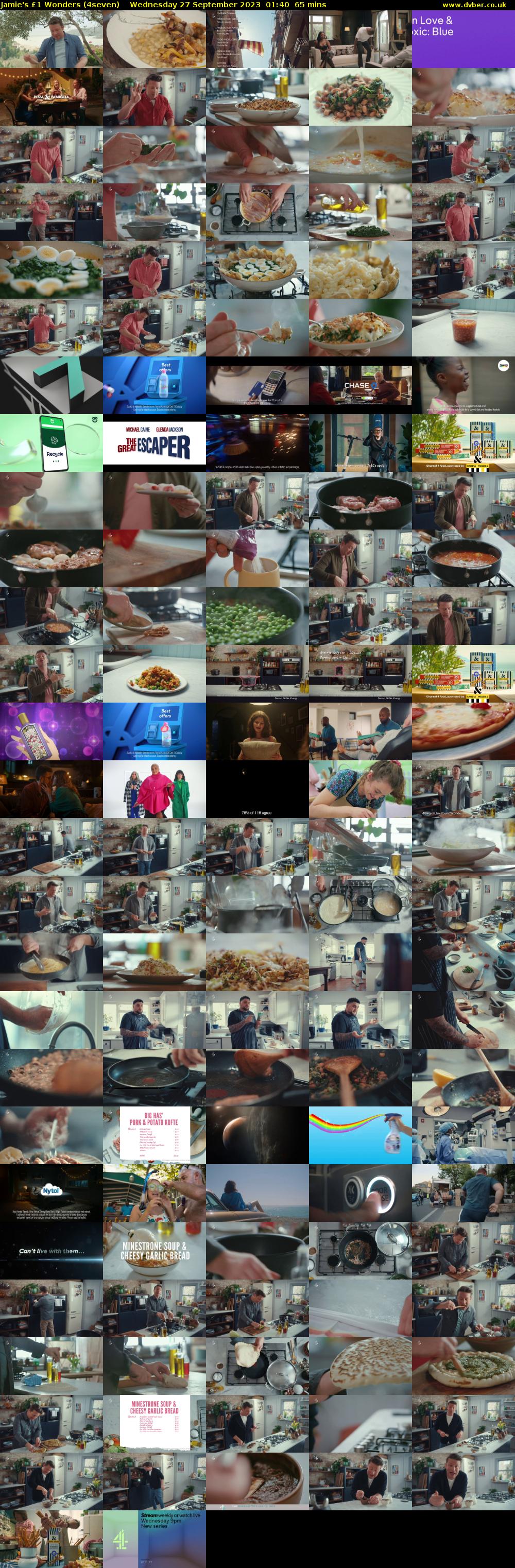 Jamie's £1 Wonders (4seven) Wednesday 27 September 2023 01:40 - 02:45