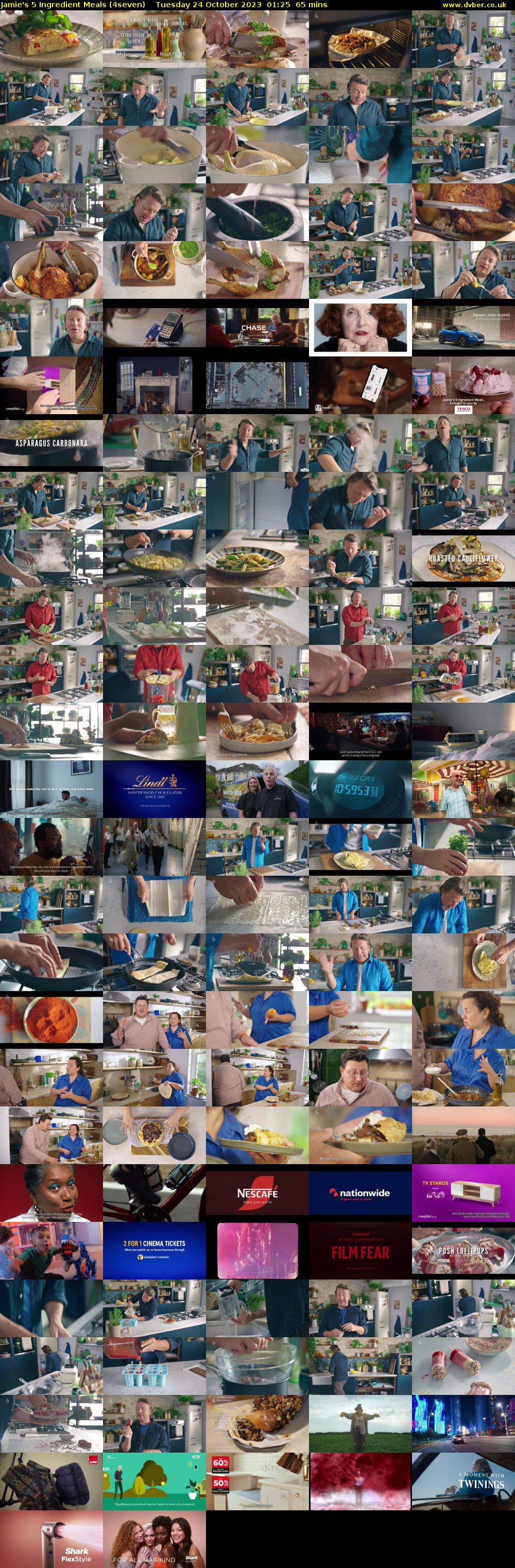 Jamie's 5 Ingredient Meals (4seven) Tuesday 24 October 2023 01:25 - 02:30