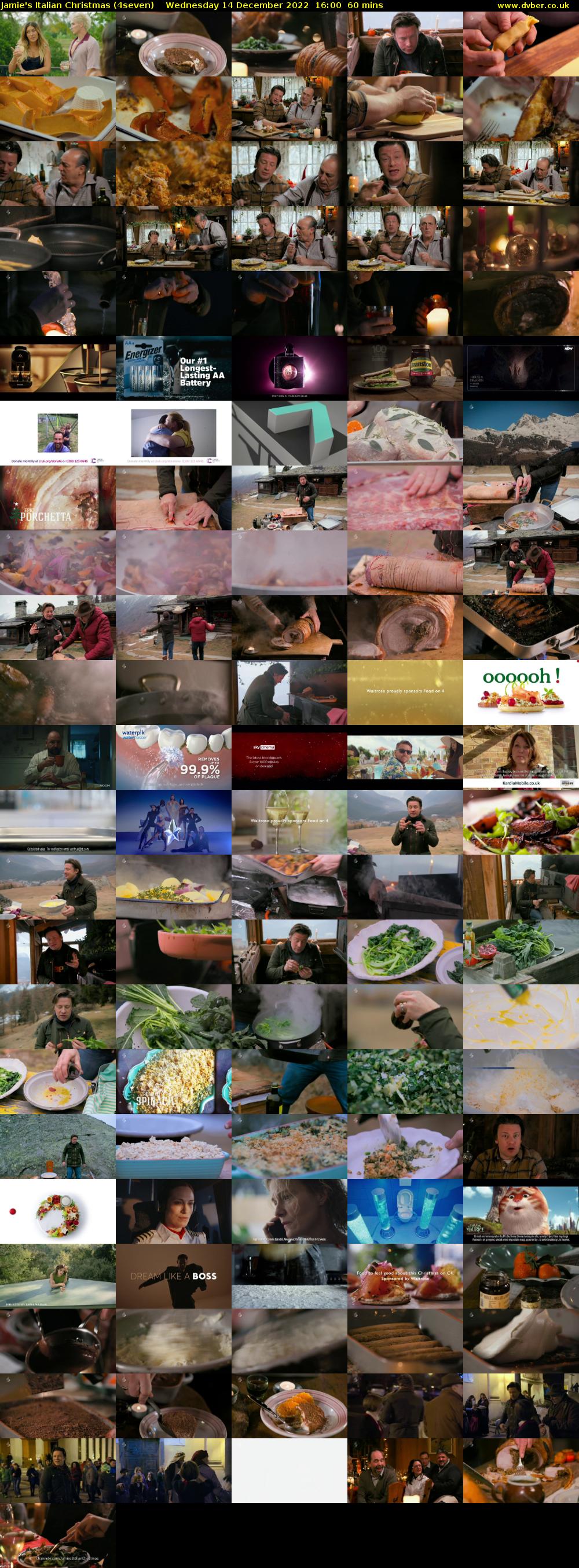 Jamie's Italian Christmas (4seven) Wednesday 14 December 2022 16:00 - 17:00