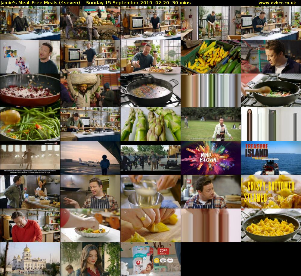 Jamie's Meat-Free Meals (4seven) Sunday 15 September 2019 02:20 - 02:50