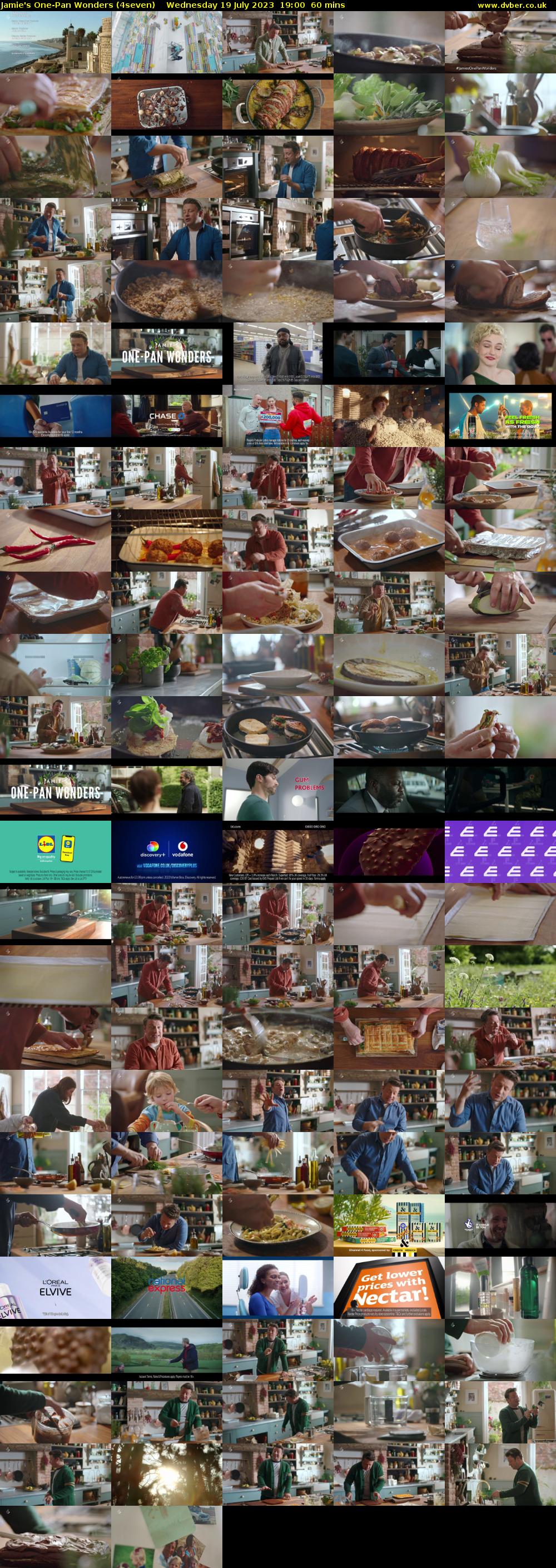 Jamie's One-Pan Wonders (4seven) Wednesday 19 July 2023 19:00 - 20:00