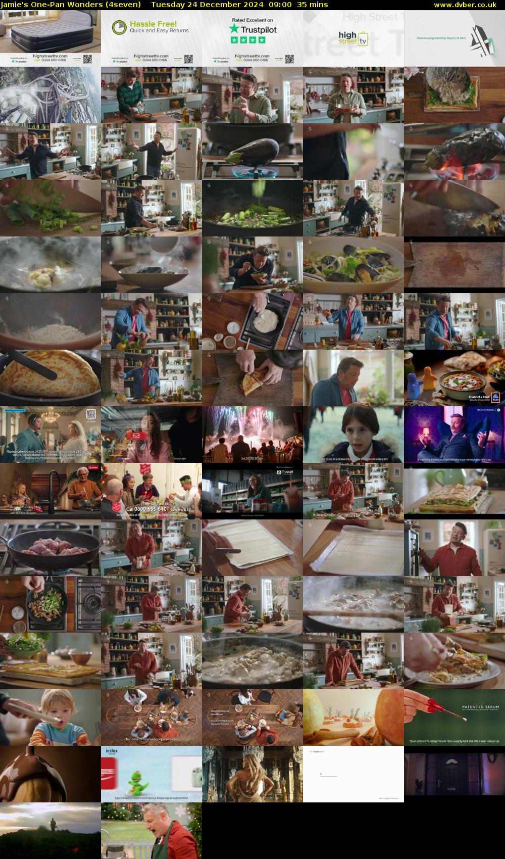 Jamie's One-Pan Wonders (4seven) Tuesday 24 December 2024 09:00 - 09:35