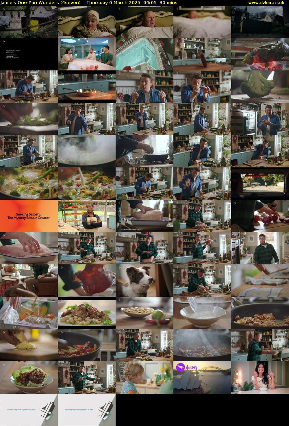 Jamie's One-Pan Wonders (4seven) Thursday 6 March 2025 04:05 - 04:35