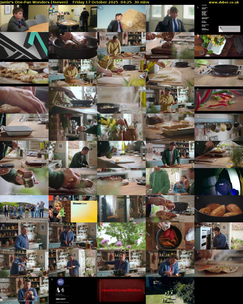 Jamie's One-Pan Wonders (4seven) Friday 17 October 2025 04:25 - 04:55