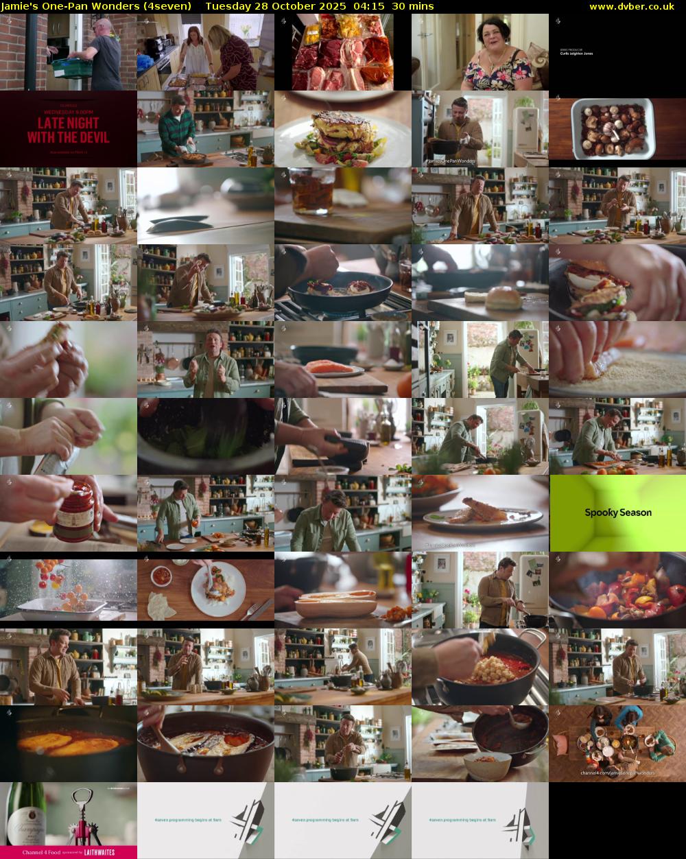 Jamie's One-Pan Wonders (4seven) Tuesday 28 October 2025 04:15 - 04:45