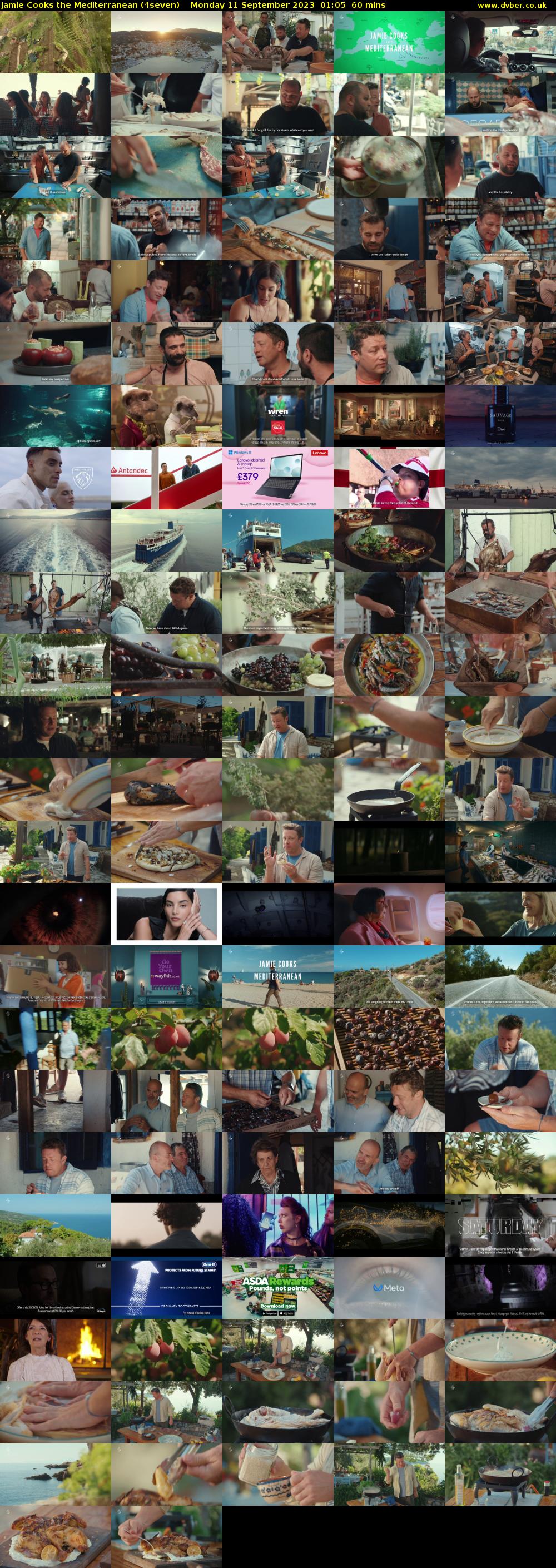 Jamie Cooks the Mediterranean (4seven) Monday 11 September 2023 01:05 - 02:05