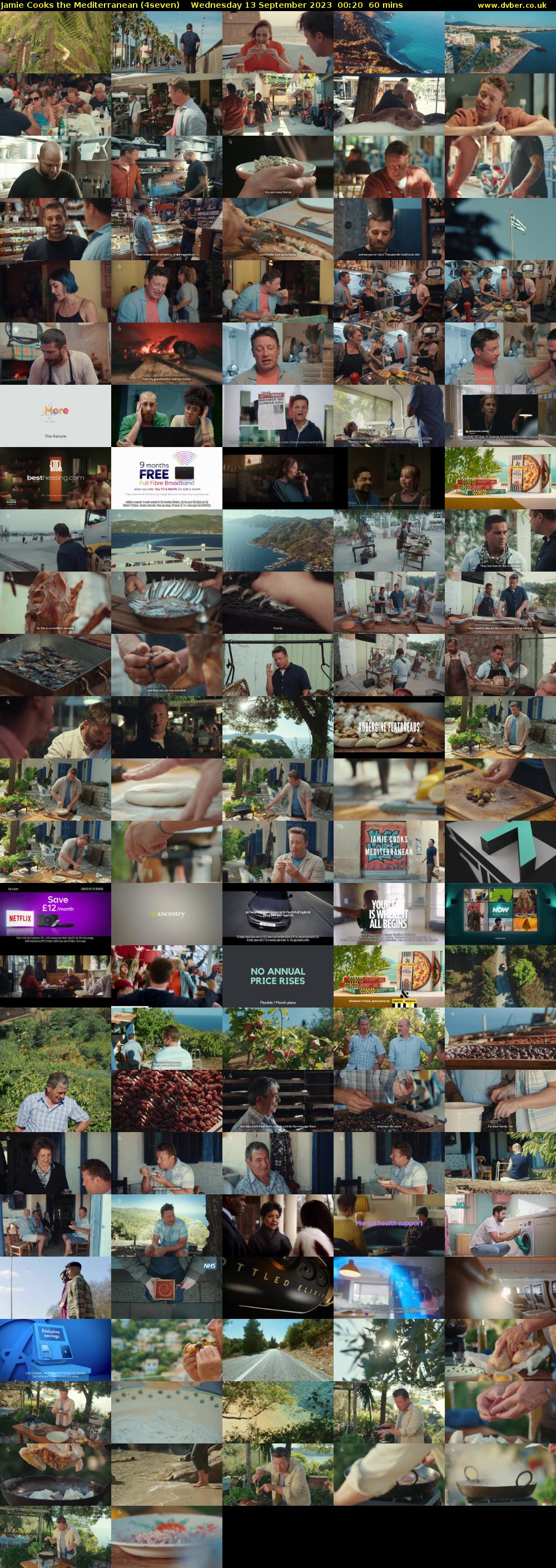 Jamie Cooks the Mediterranean (4seven) Wednesday 13 September 2023 00:20 - 01:20