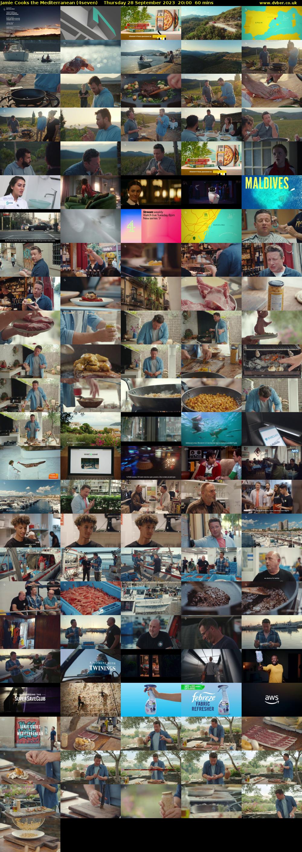 Jamie Cooks the Mediterranean (4seven) Thursday 28 September 2023 20:00 - 21:00