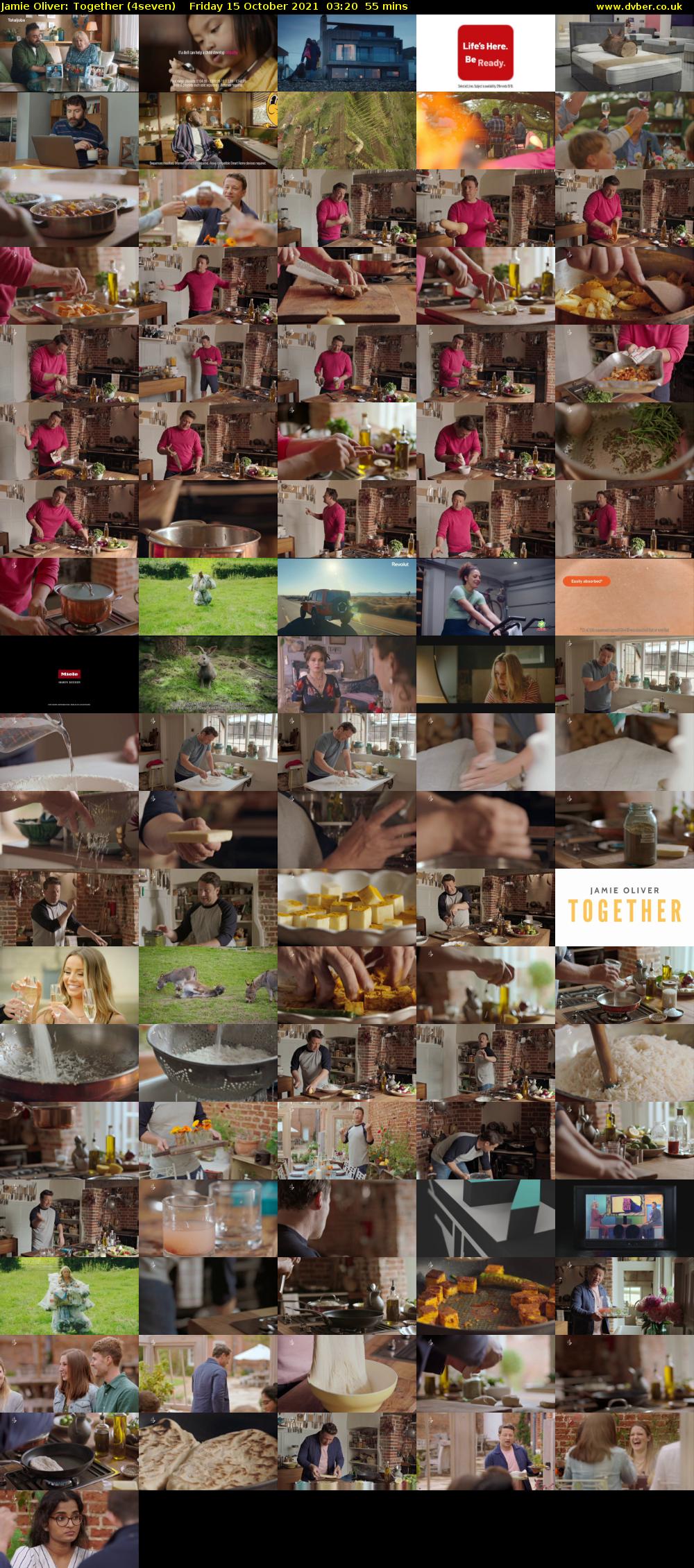 Jamie Oliver: Together (4seven) Friday 15 October 2021 03:20 - 04:15