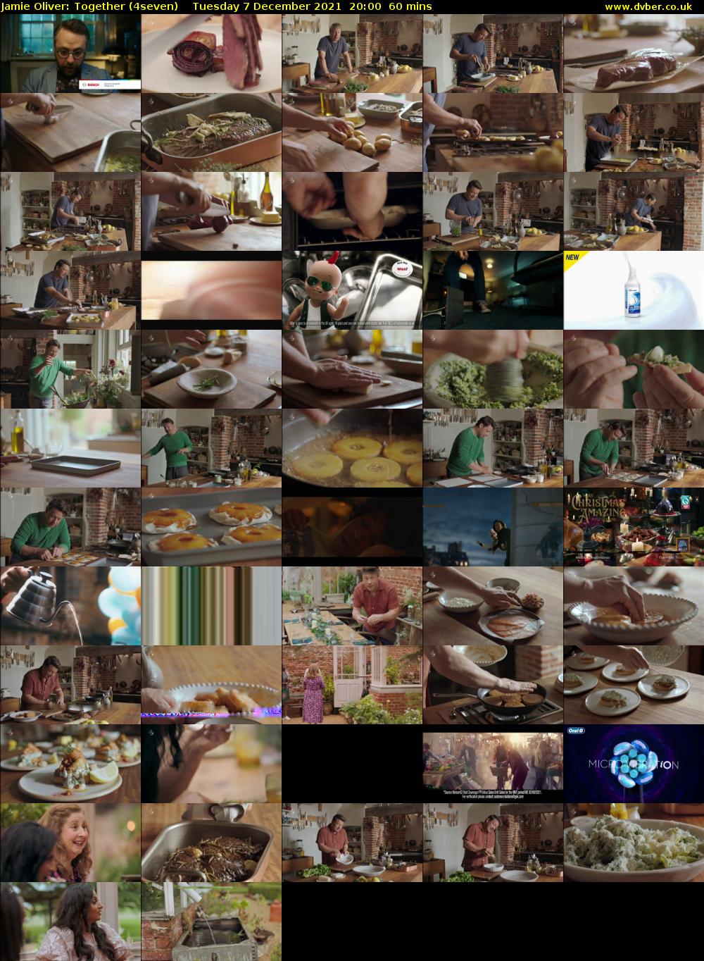 Jamie Oliver: Together (4seven) Tuesday 7 December 2021 20:00 - 21:00