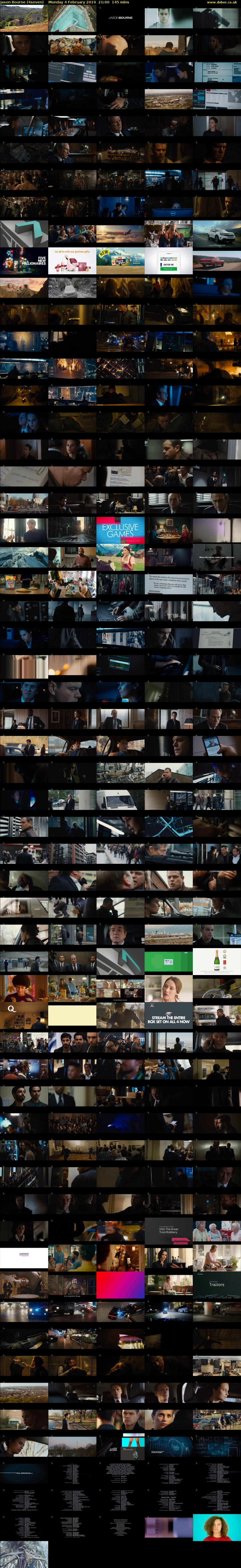 Jason Bourne (4seven) Monday 4 February 2019 21:00 - 23:25