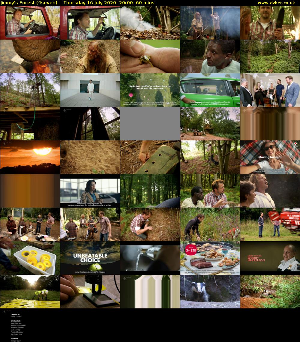 Jimmy's Forest (4seven) Thursday 16 July 2020 20:00 - 21:00