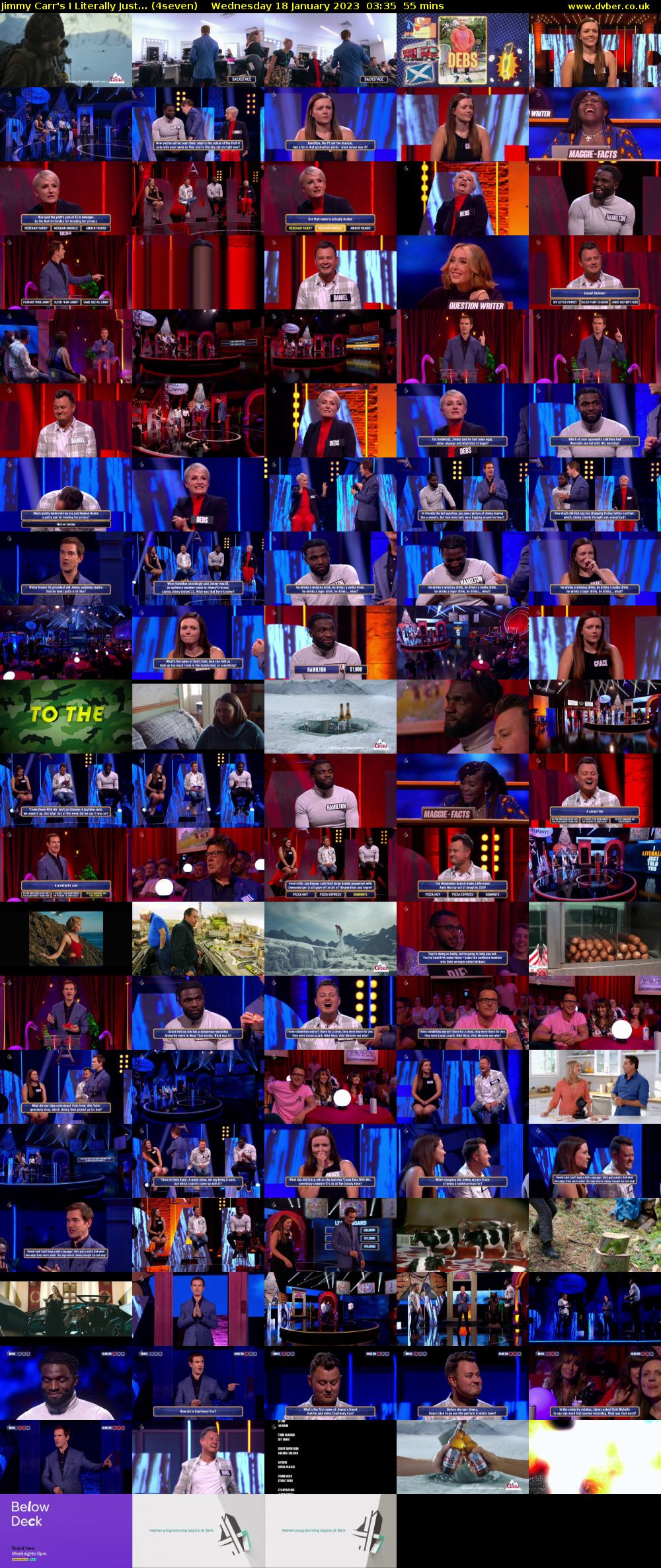 Jimmy Carr's I Literally Just... (4seven) Wednesday 18 January 2023 03:35 - 04:30
