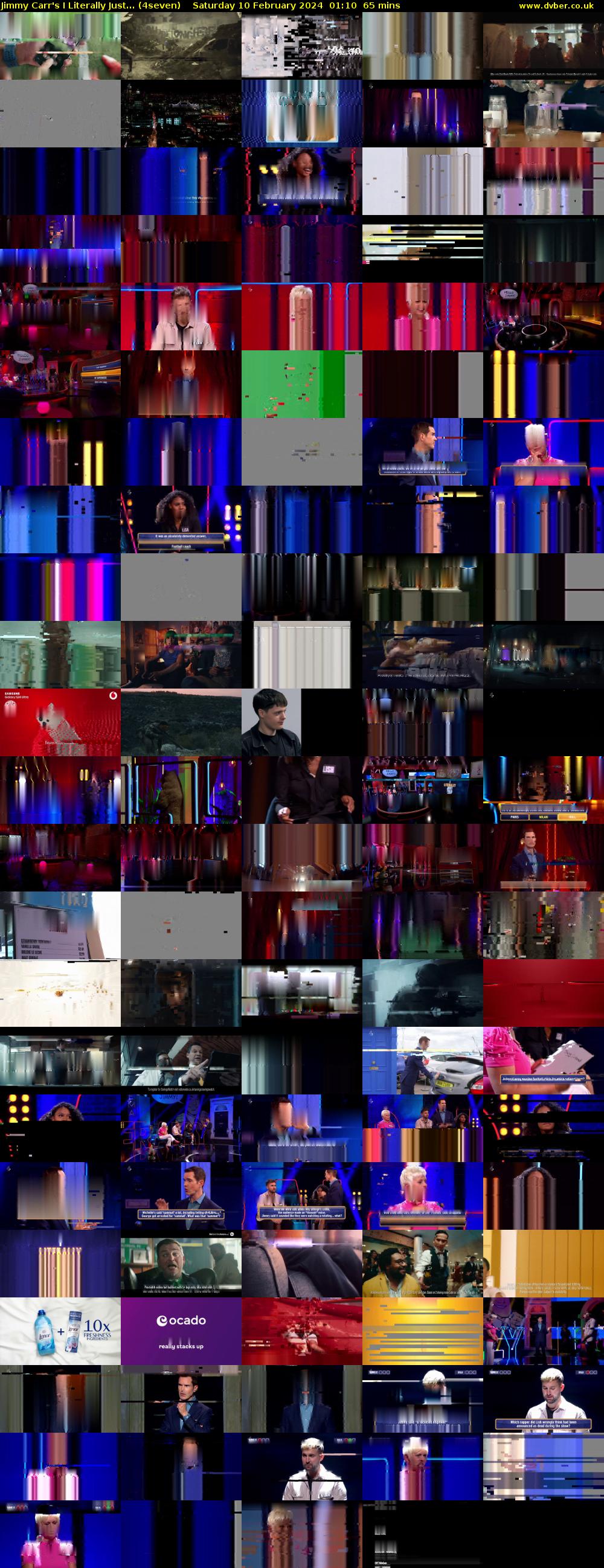 Jimmy Carr's I Literally Just... (4seven) Saturday 10 February 2024 01:10 - 02:15