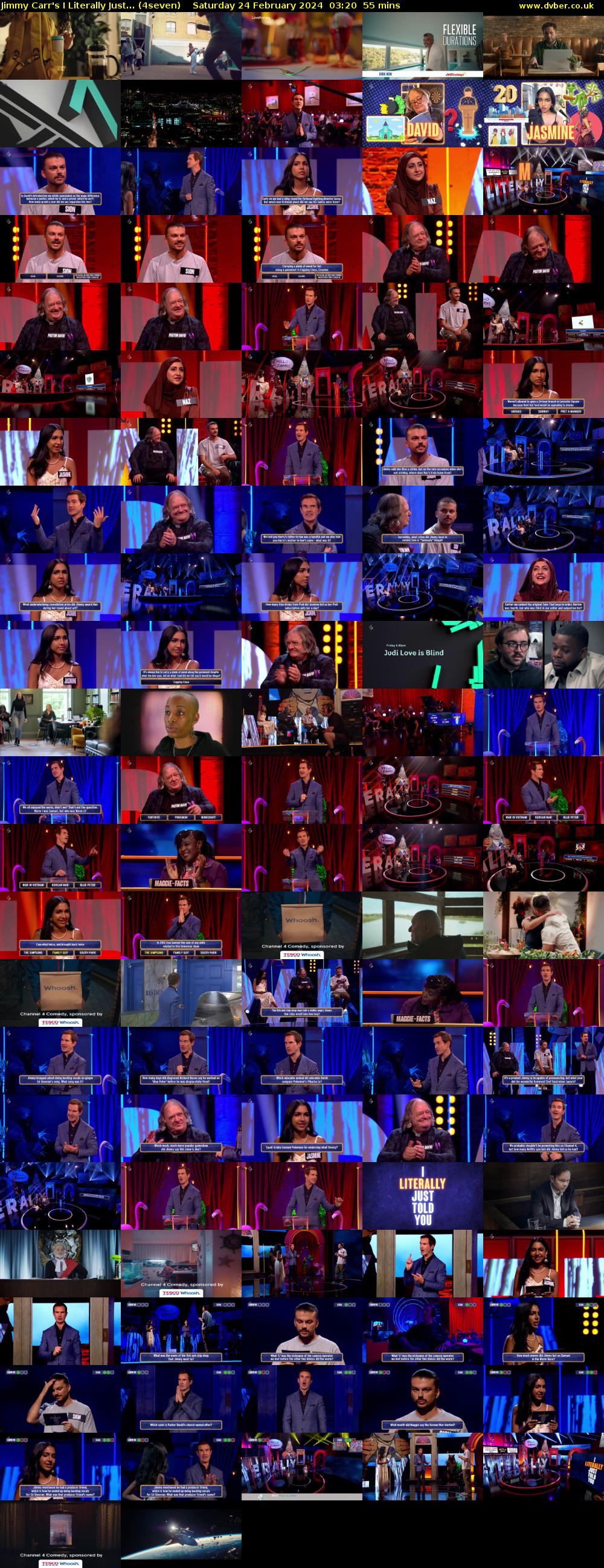 Jimmy Carr's I Literally Just... (4seven) Saturday 24 February 2024 03:20 - 04:15