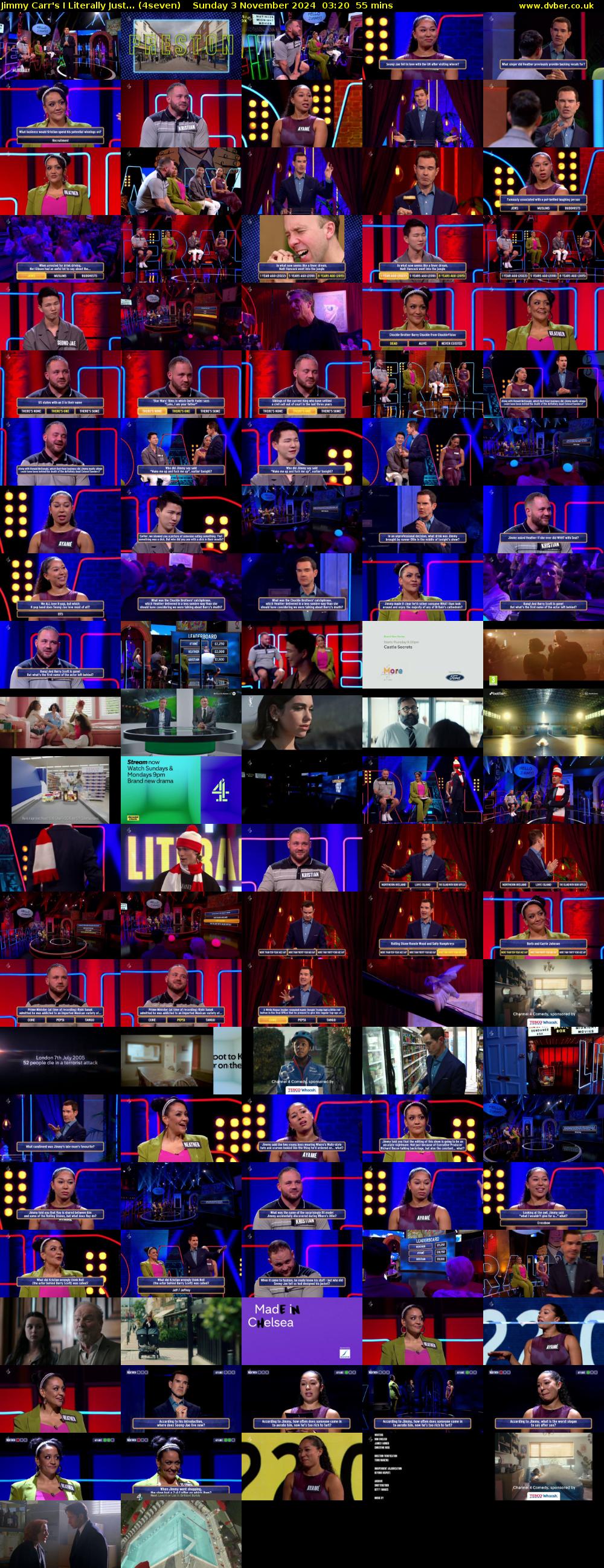 Jimmy Carr's I Literally Just... (4seven) Sunday 3 November 2024 03:20 - 04:15