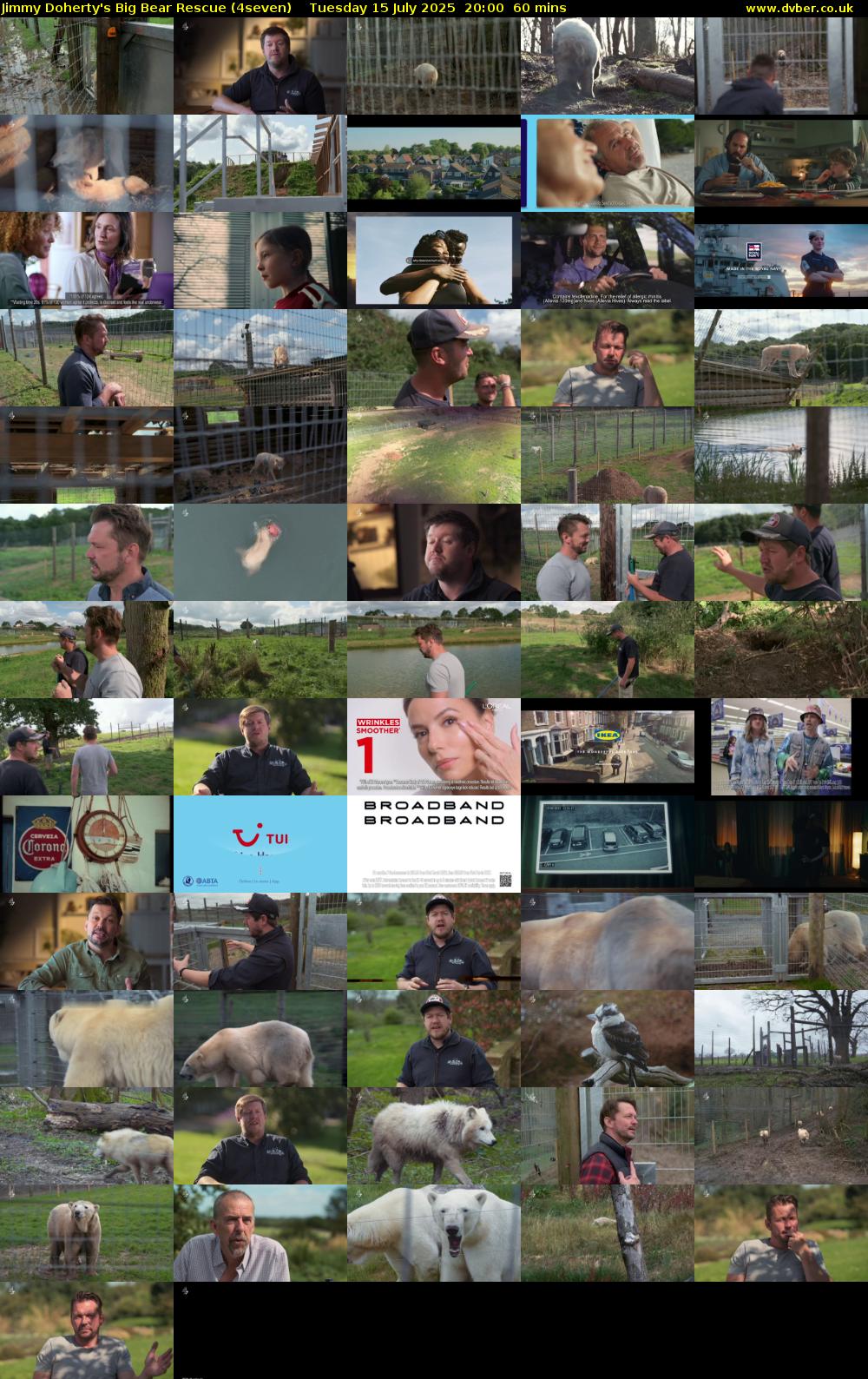 Jimmy Doherty's Big Bear Rescue (4seven) Tuesday 15 July 2025 20:00 - 21:00