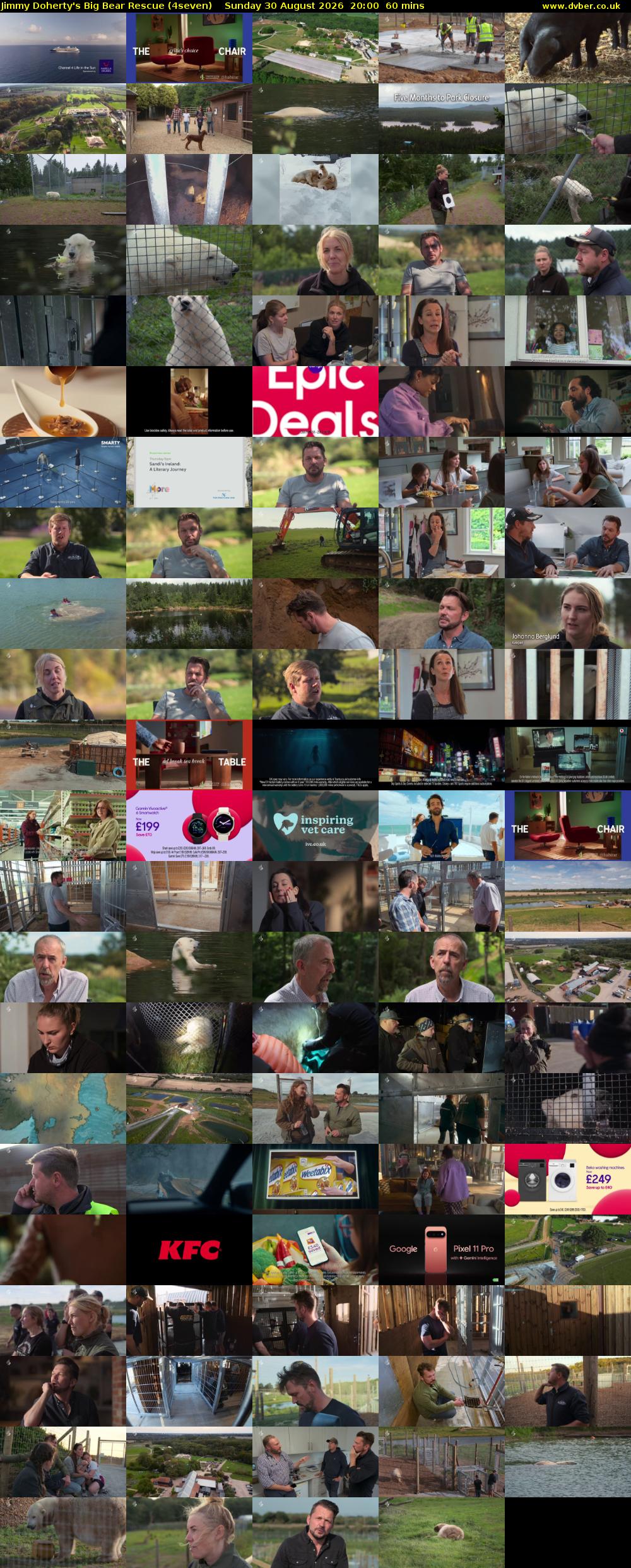 Jimmy Doherty's Big Bear Rescue (4seven) Sunday 30 August 2026 20:00 - 21:00