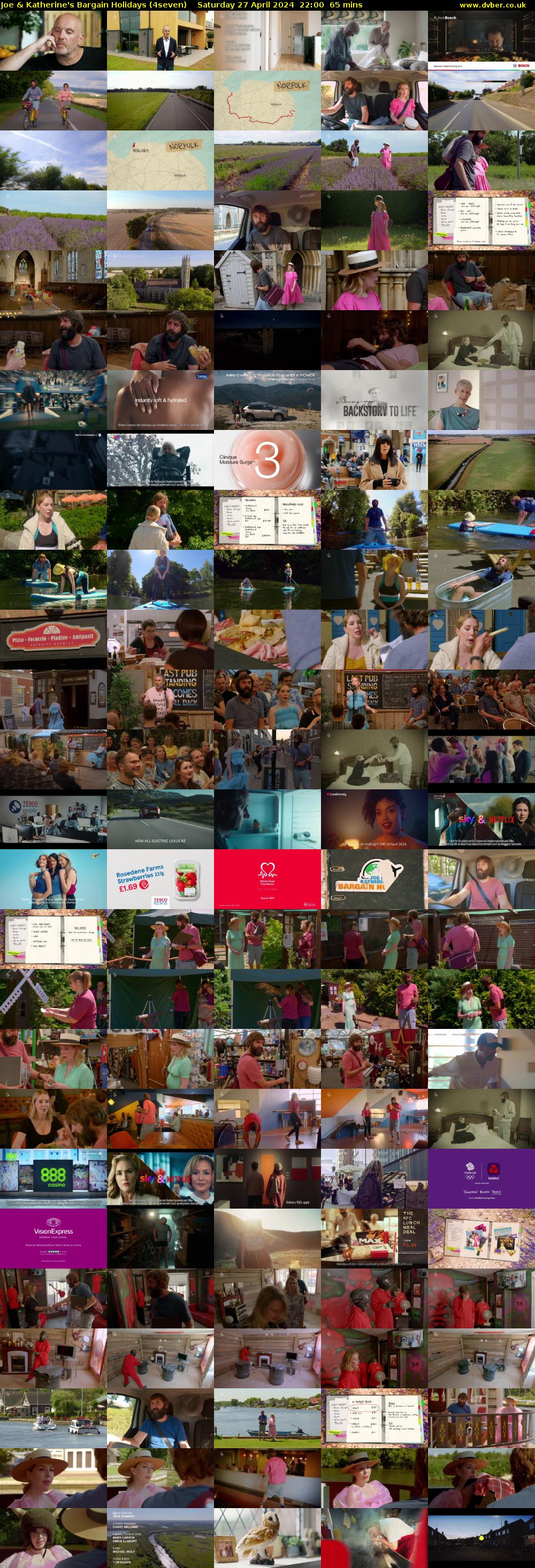Joe & Katherine's Bargain Holidays (4seven) Saturday 27 April 2024 22:00 - 23:05