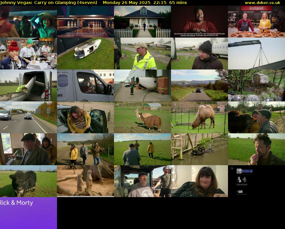 Johnny Vegas: Carry on Glamping (4seven) Monday 26 May 2025 22:15 - 23:20