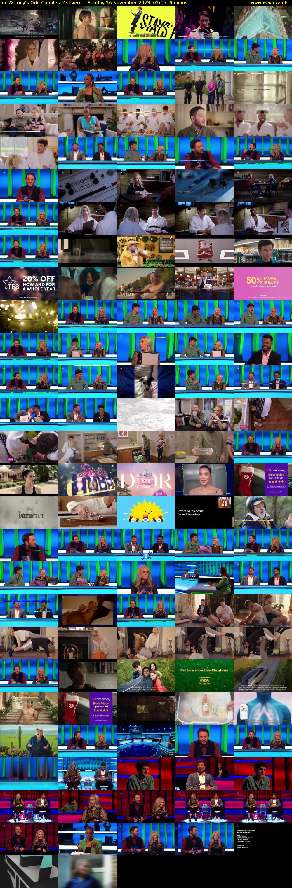 Jon & Lucy's Odd Couples (4seven) Sunday 26 November 2023 02:15 - 03:20