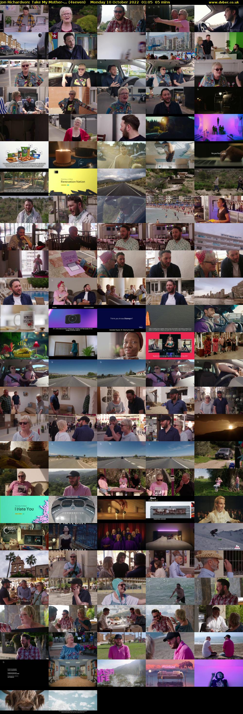 Jon Richardson: Take My Mother-... (4seven) Monday 10 October 2022 01:05 - 02:10