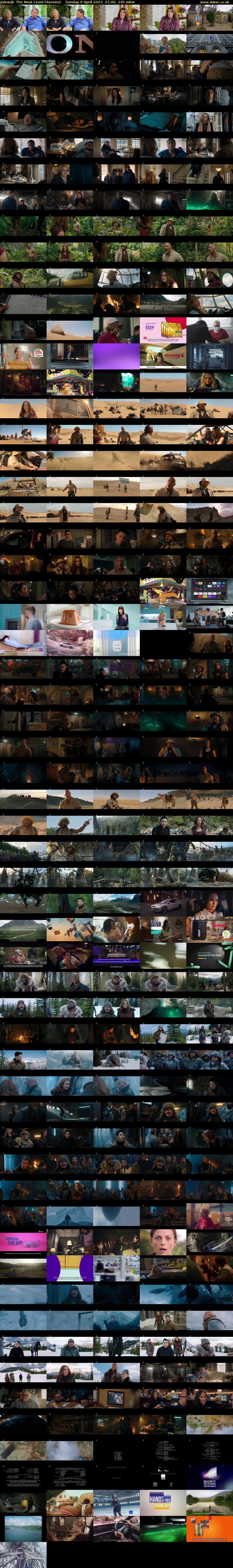 Jumanji: The Next Level (4seven) Sunday 9 April 2023 21:00 - 23:25
