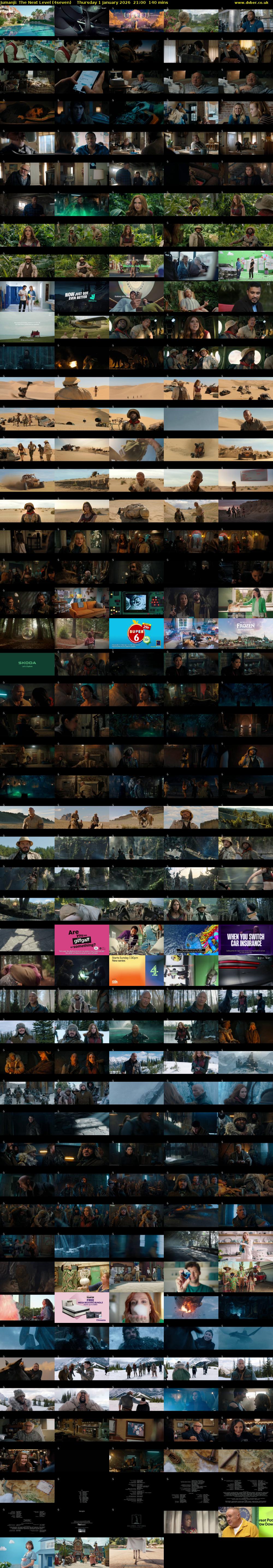 Jumanji: The Next Level (4seven) Thursday 1 January 2026 21:00 - 23:20