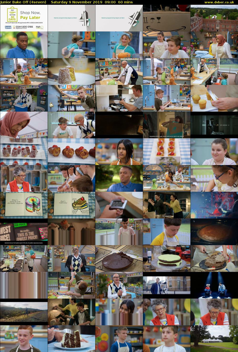 Junior Bake Off (4seven) Saturday 9 November 2019 09:00 - 10:00