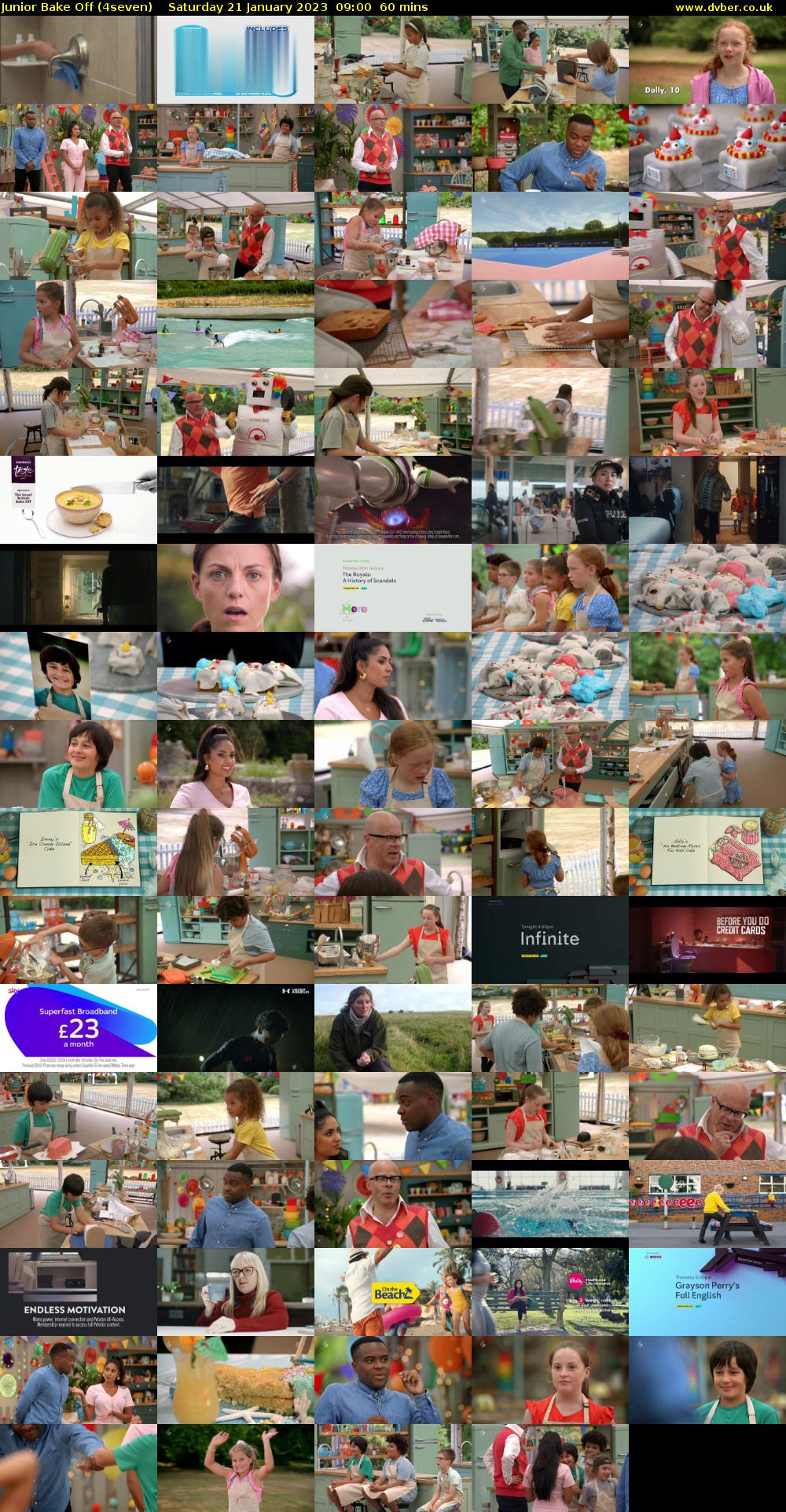 Junior Bake Off (4seven) Saturday 21 January 2023 09:00 - 10:00