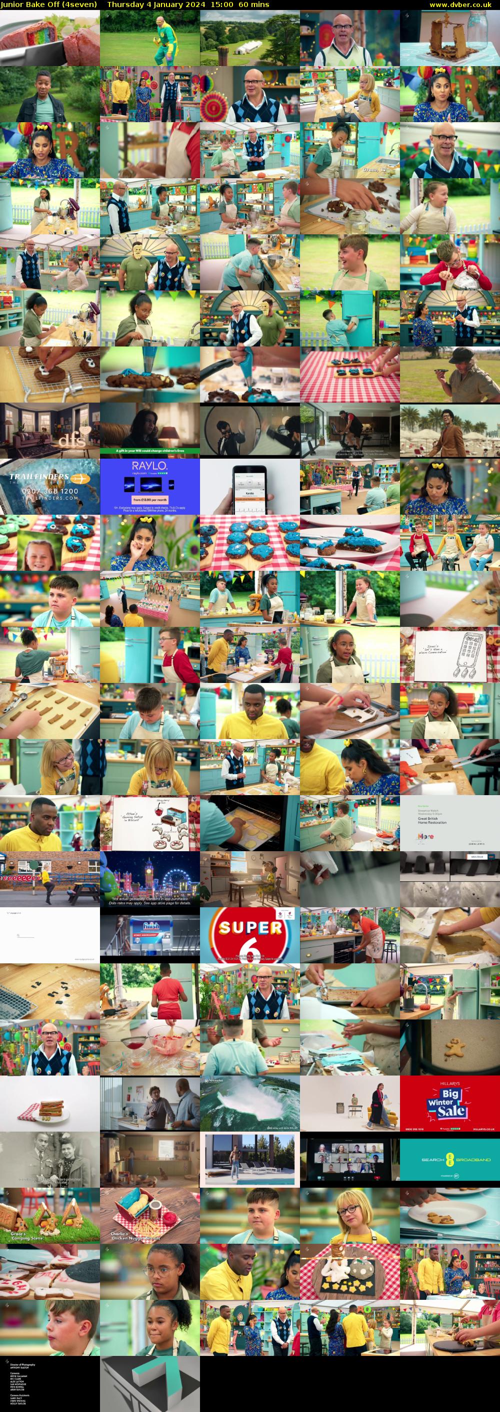 Junior Bake Off (4seven) Thursday 4 January 2024 15:00 - 16:00